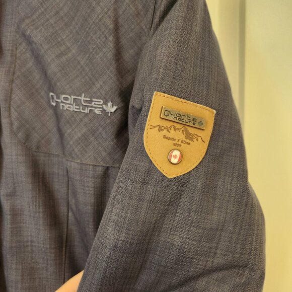 Quartz Nature (now Quartz Co.) Kimberly Down Parka - Navy Blue 2XS w/ Racoon Fur - Picture 8 of 16